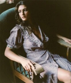 The Rachel Dress | Winter Plaid -AURIN Clothing Shop Rachel6 1