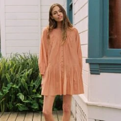 The Salem Dress | Toasted Nut -AURIN Clothing Shop Salem fb feed 27e2bae6 8402 400f 8b80 29a0b1ba6957