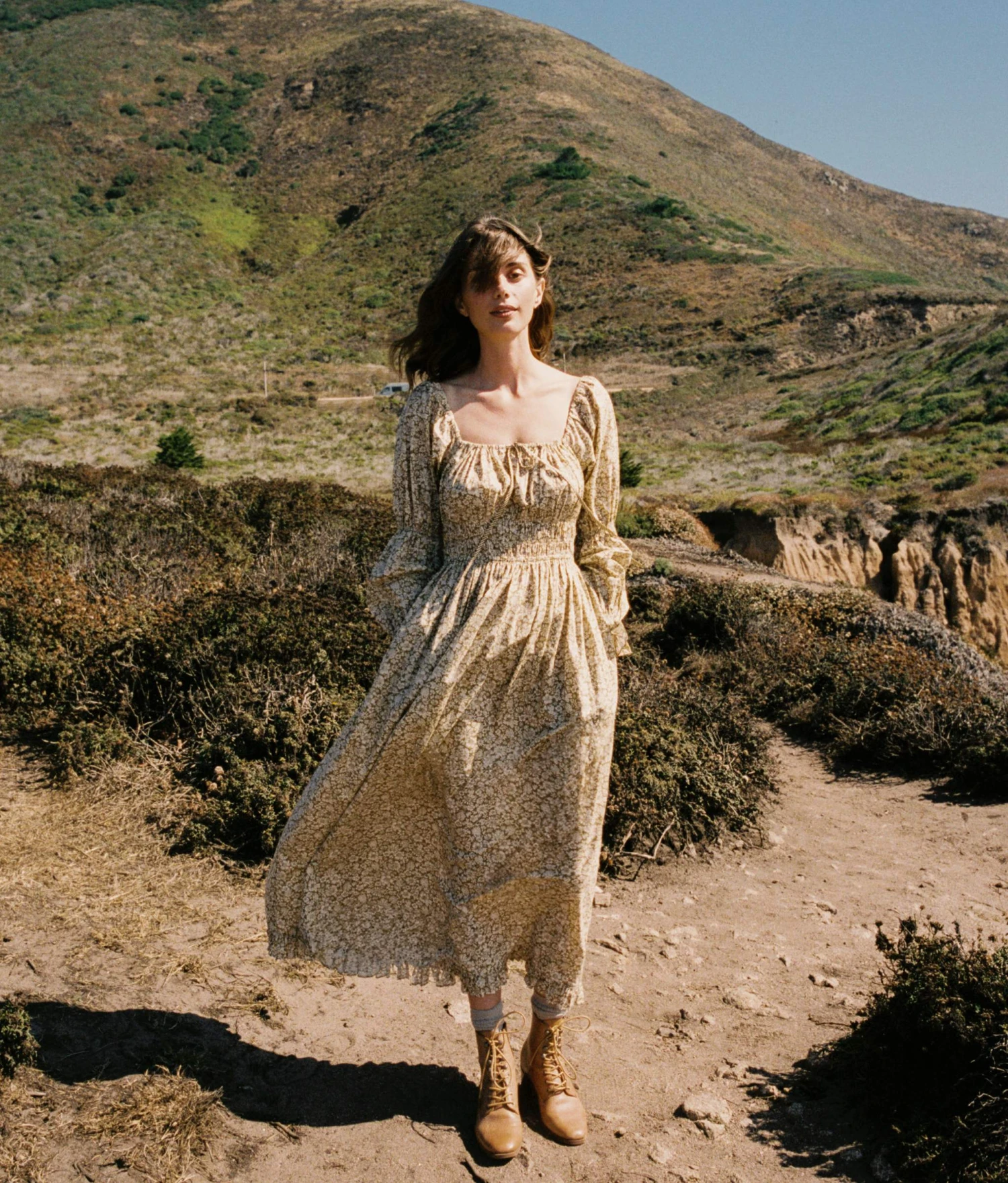 The Adelia Dress | Green Daisy 10 The Adelia Dress | Green Daisy - Image 8