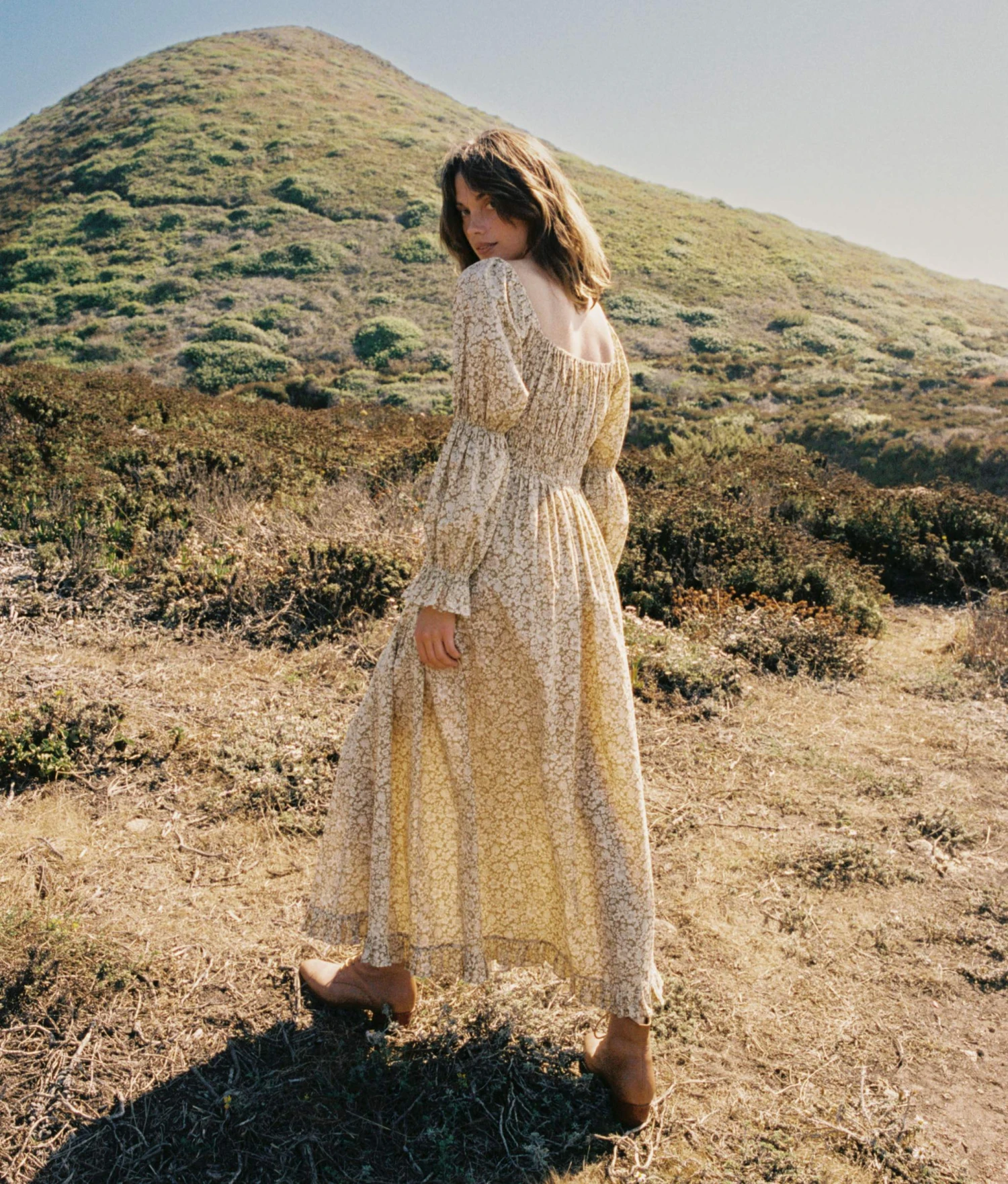 The Adelia Dress | Green Daisy 8 The Adelia Dress | Green Daisy - Image 6