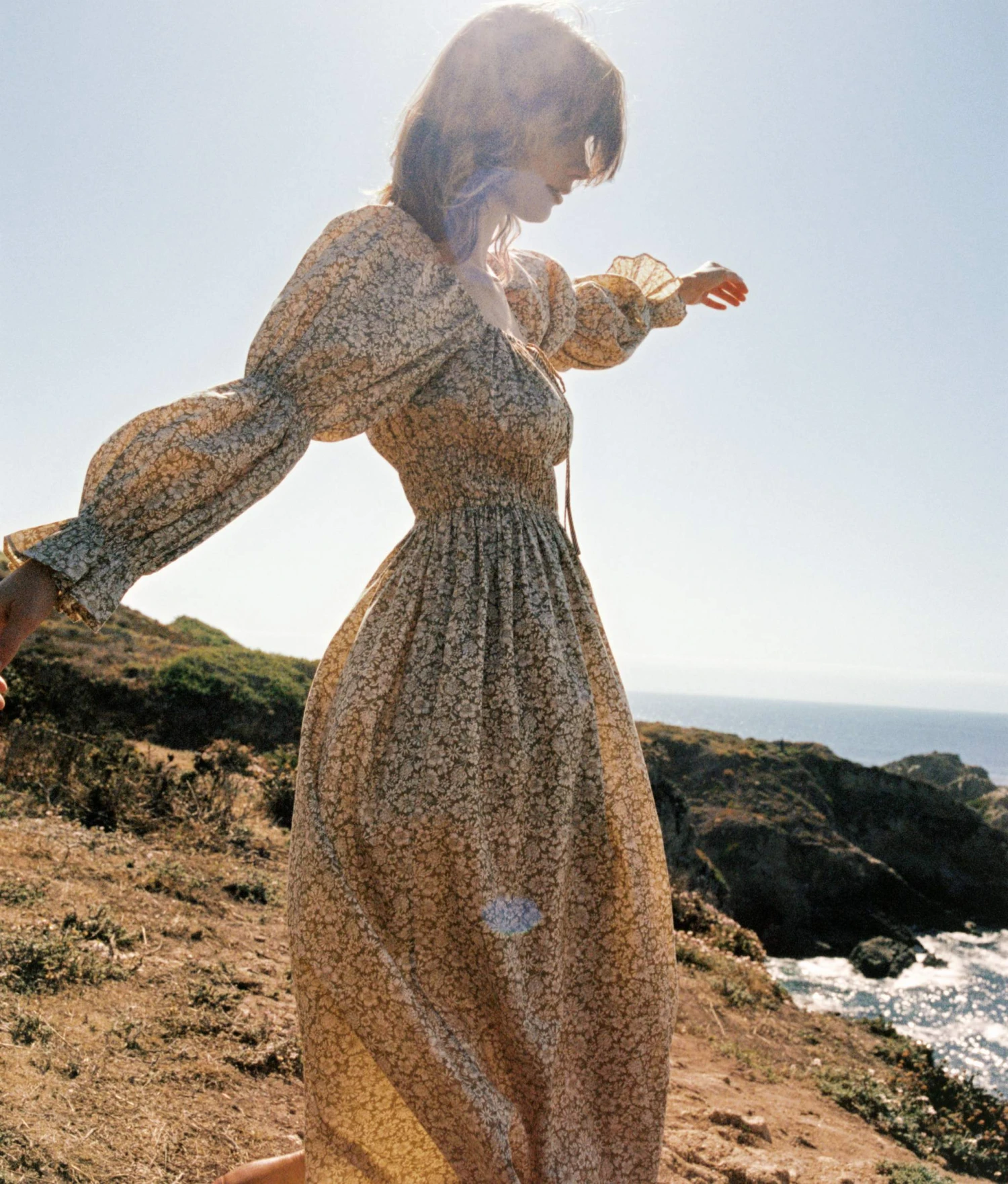 The Adelia Dress | Green Daisy 4 The Adelia Dress | Green Daisy - Image 2