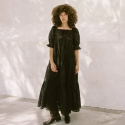 The Shaina Dress | Onyx -AURIN Clothing Shop Shaina fb feed bf11ff9a 4ad4 4b65 90da 30efb033b0d8