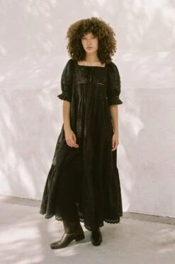 The Shaina Dress | Onyx