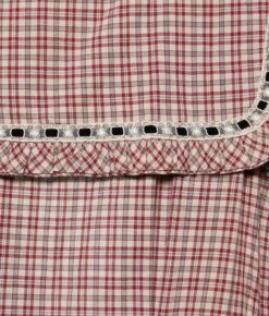 The Rachel Dress | Winter Plaid -AURIN Clothing Shop WinterPlaidDetail